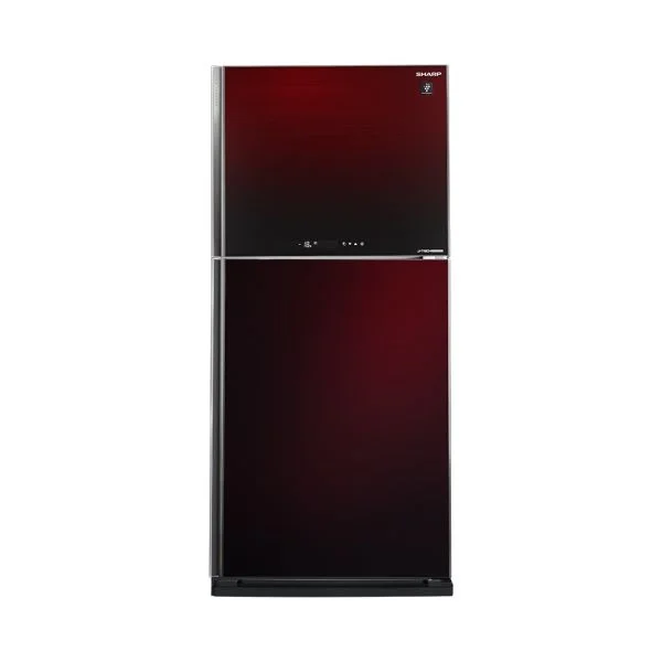 ثلاجة شارب انفرتر نوفروست 480 لتر أحمر SJ-GV63G-RD